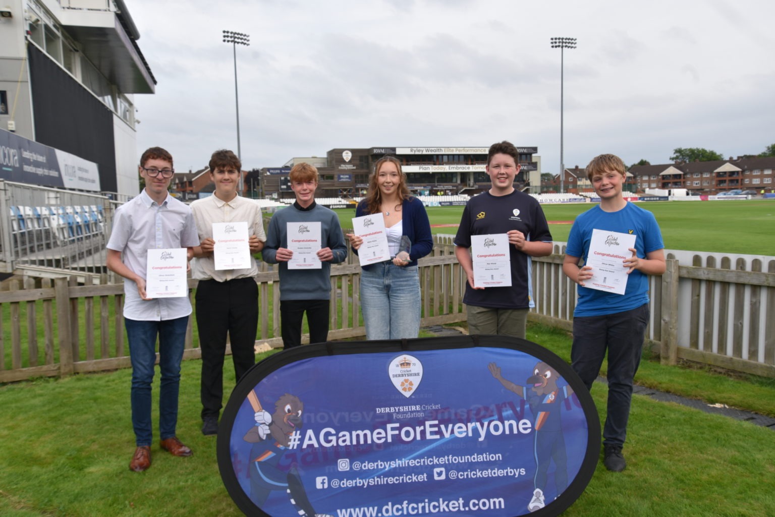 Grassroots Cricket Collective Awards 2023 - Derbyshire Cricket Foundation