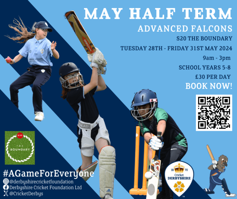 May Half Term Courses Derbyshire Cricket Foundation